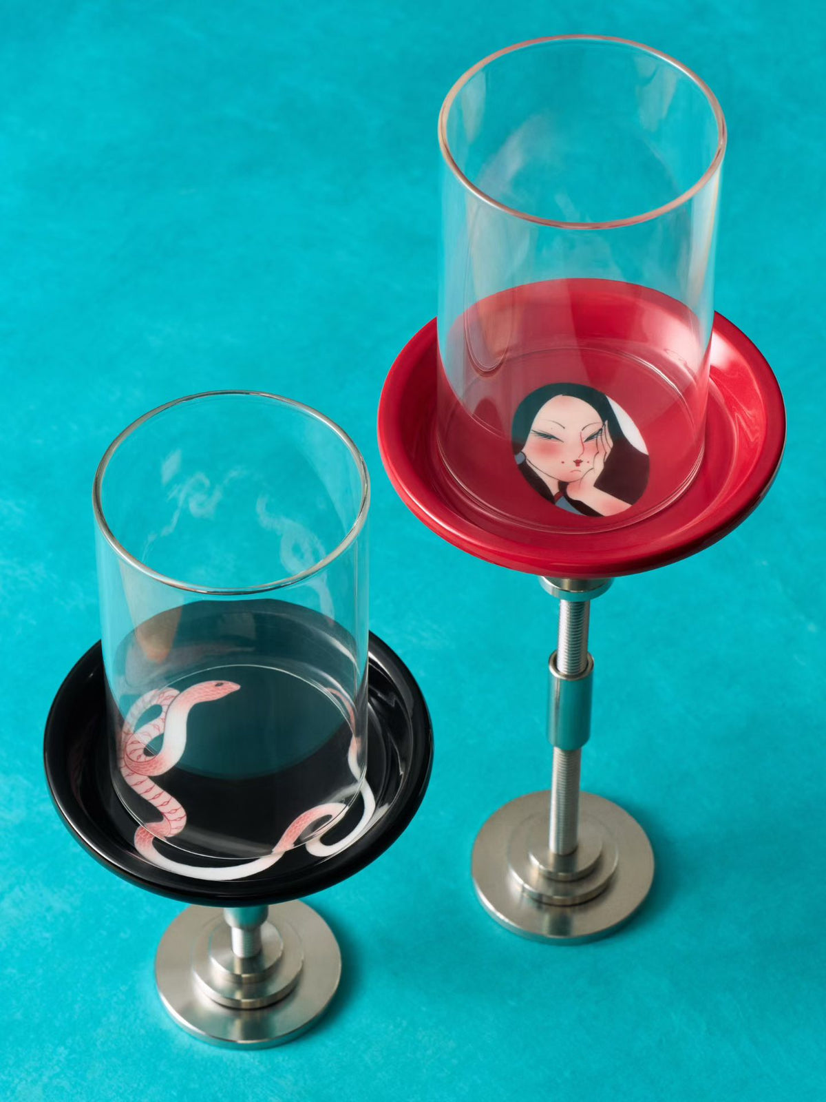 SOLAB × Xiangong — Tray & Candleholder Group