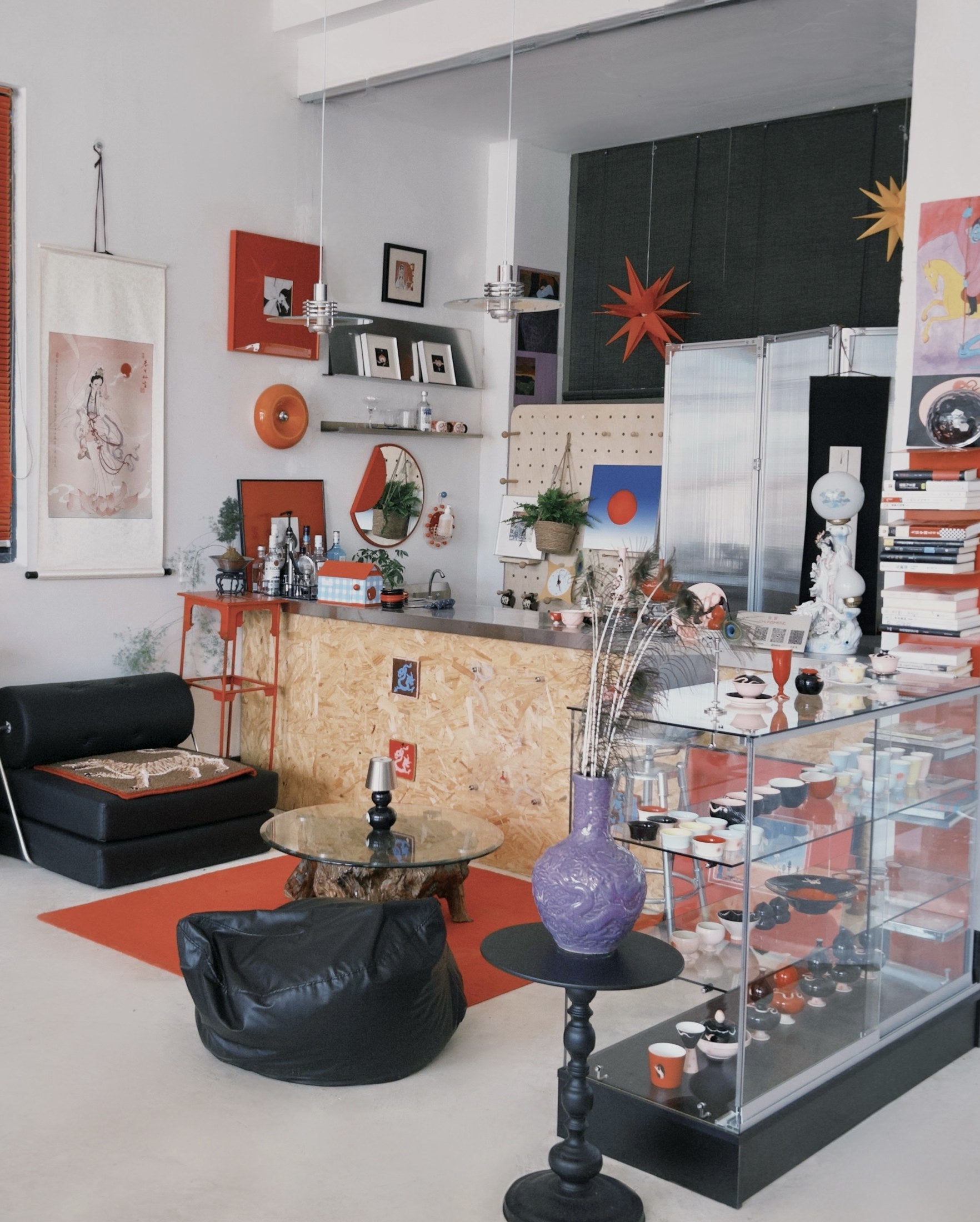 Objects and furnishings in the artist’s studio, archive 001